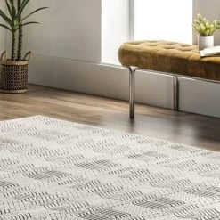 NuLOOM Valerie Textured Geometric Indoor/Outdoor Patio Area Rug -Outdoor Garden GUEST 6fd44b79 3822 47ab b5d1 3ff8f38a95a7