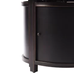 Oakland Living 5pc Deep Seating Swivel Rocking Aluminum Outdoor Outdoor Patio Fire Pit Dining Set Copper -Outdoor Garden GUEST 70009dd4 9505 46f9 aa23 8f2e4172e938 1