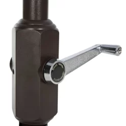 7.5' Square Elsa Fashion Line Umbrella Navy/White - Safavieh -Outdoor Garden GUEST 70957e8d c85f 478e bb5d a3b8588df385