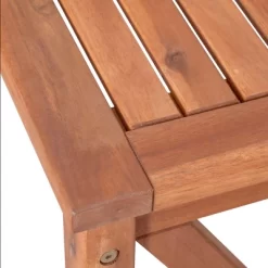 53" Slatted Acacia Wood X-Frame Patio Bench Brown - Saracina Home 6 53" Slatted Acacia Wood X-Frame Patio Bench Brown - Saracina Home -Outdoor Garden GUEST 71d5ddde edae 4dc9 b67a 152e18a8dc9e