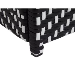 2pc Maksville Aluminum Patio Loveseat & Trash Can - MiBasics -Outdoor Garden GUEST 73cdad7d 6629 4f7f 89cc b249bd570746