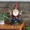 Sunnydaze Decor Sunnydaze Peter With A Pair Of Pails Gnome Indoor/Outdoor Lightweight Resin Lawn And Garden Statue - 14" H