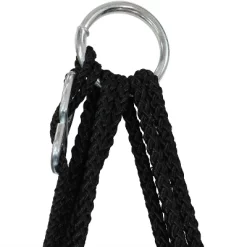 Sunnydaze Decor Sunnydaze Outdoor Olefin Hanging Hammock Chair Swing With Armrests, Side Pouch, Pillow, And Footrest - Beige -Outdoor Garden GUEST 78004178 63c9 4a35 b425 800183613998