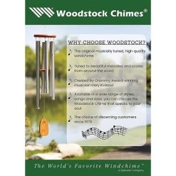 Woodstock Wind Chimes Encore® Collection, Chimes Of Saturn, 47'' Wind Chime -Outdoor Garden GUEST 7a0aabdd 4cc9 4664 9560 5b52c814926b