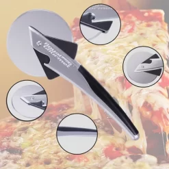 Royal Gourmet 2pc Pizza Set For BBQ Grill Oven With 13'' Round Pizza Cordierite Stone -Outdoor Garden GUEST 7a176517 df63 461d b50c cca52fe2f1e4