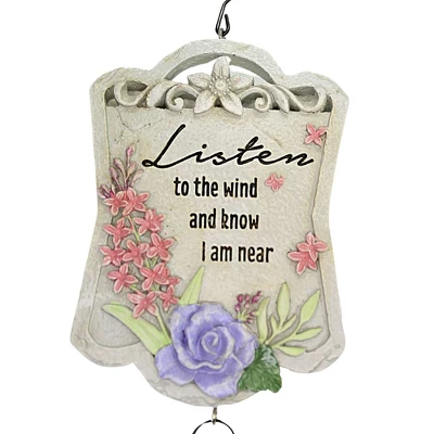 Home & Garden Blossom Windchime - One Windchime 21.5 Inches - Flowers Inspirational - - Polyresin - Multicolored 2 Home & Garden Blossom Windchime - One Windchime 21.5 Inches - Flowers Inspirational - - Polyresin - Multicolored - Image 2