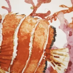 20" X 20" Sealife Beaded & Embroidered Decorative Patio Throw Pillow - Edie@Home -Outdoor Garden GUEST 7d7ffc86 8c5b 491c 9bf9 dab8aff3bdd1