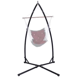 Sunnydaze Decor Sunnydaze Durable Indoor/Outdoor Metal X-Stand Only For Hanging Hammock Chair - 250 Lb Weight Capacity -Outdoor Garden GUEST 7e971c02 2407 4b5e 8d01 97d564a5d5ef