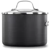 Calphalon Classic 3.5 Qt. Sauce Pan With Lid, Hard-Anodized Nonstick Cookware With AquaShield Technology, Dishwasher & Oven Safe