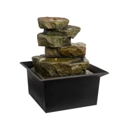 Nature Spring LED Tabletop Rock Water Fountain 9 Nature Spring LED Tabletop Rock Water Fountain -Outdoor Garden GUEST 7f093606 765e 43cb b69c 47d67cf7f39b