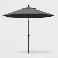 9' Aluminum Collar Tilt Crank Sunbrella Patio Umbrella - California Umbrella -Outdoor Garden GUEST 7f2bfd2c d218 4ef3 adb9 3839f3087166