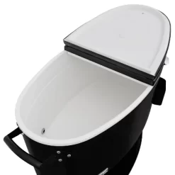 80qt Sporty Oval Rolling Patio Cooler - Permasteel -Outdoor Garden GUEST 7fd7baca 7404 4f66 a6fa 44b6343ad878