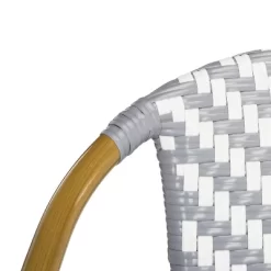 Dandra Herringbone Rattan Settee - Grey/White - Safavieh 12 Dandra Herringbone Rattan Settee - Grey/White - Safavieh -Outdoor Garden GUEST 7fdebd23 d32e 4ace 9e48 fac62e76ed49