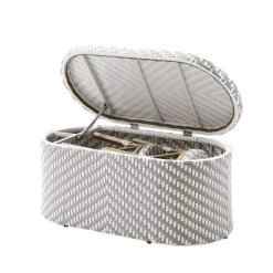 3pc Willa Aluminum & Wicker Patio Conversation Set - MiBasics -Outdoor Garden GUEST 82d112c9 9afc 401c 8817 32b444a9d396