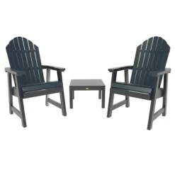 Hamilton 3pc Outdoor Set With Deck Chairs & Adirondack Side Table - Highwood -Outdoor Garden GUEST 84c61d77 29dd 43ae 936b f036b44a5b2c