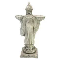 Design Toscano Avalokitesvara Buddha Garden Statue - Off-White -Outdoor Garden GUEST 85587c29 2c71 4ec6 bc47 5b6828c2efed