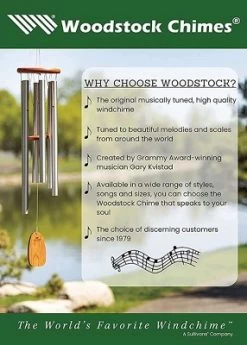 Woodstock Wind Chimes Signature Collection, Gregorian Chimes Wind Chimes -Outdoor Garden GUEST 85ca49f1 109a 447e 9fe5 1bc8a9488894 2