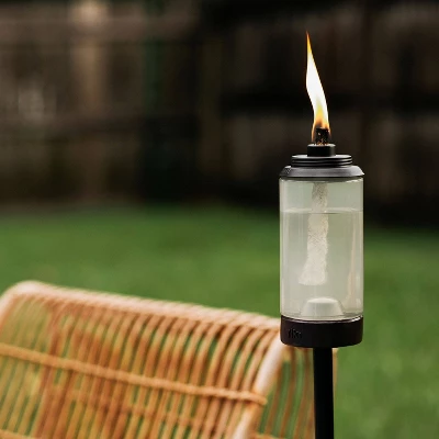 Mixed Material Glass Torch - TIKI 1 Mixed Material Glass Torch - TIKI