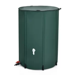 Costway 100 Gallon Portable Rain Barrel Water Collector Collapsible Tank W/Spigot Filter -Outdoor Garden GUEST 8bc4c38d a509 4ba3 a308 d56027c2ea9c