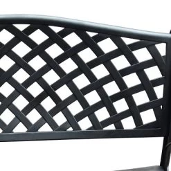 Modern Aluminum Patio Bench - Oakland Living -Outdoor Garden GUEST 8c67218d 269c 4698 836a ff0ef4426010