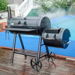 Captiva Designs E02GR016 16" Offset Charcoal Smoke - Black -Outdoor Garden GUEST 8c9f5c0b 307b 4ec2 ad79 1a7c29a68c37