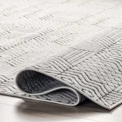 NuLOOM Valerie Textured Geometric Indoor/Outdoor Patio Area Rug -Outdoor Garden GUEST 8ce7bb8c 6f32 45f8 9430 53353ac0f743