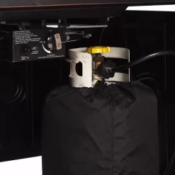 5pc Set With 42" Square Outdoor Aluminum Fire Table & Four Chairs - Oakland Living -Outdoor Garden GUEST 8eac4849 c80c 4336 b396 852c7049e457