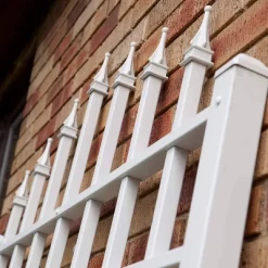 96" Winchester Vinyl Trellis - White - Dura-Trel -Outdoor Garden GUEST 8f8f2bf4 0603 4867 986a 1d15e78e09ff