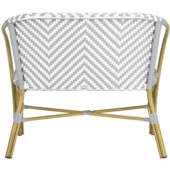 Dandra Herringbone Rattan Settee - Grey/White - Safavieh 10 Dandra Herringbone Rattan Settee - Grey/White - Safavieh -Outdoor Garden GUEST 90104e1c 3241 4ba4 9e58 80ed79b50a6b