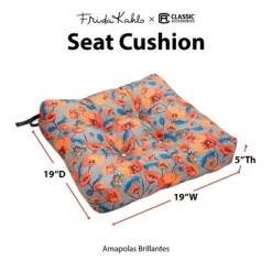 2pk Frida Kahlo Patio Seat Cushions - Classic Accessories 15 2pk Frida Kahlo Patio Seat Cushions - Classic Accessories -Outdoor Garden GUEST 90fe0075 b1d6 41ed 8ec0 0ad8bf8d5708