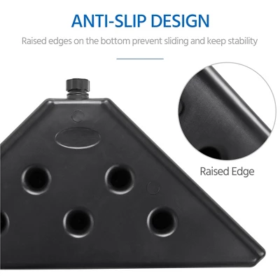 Yaheetech 4-Pieces Water Sand Filling Plastic Base Stand 6 Yaheetech 4-Pieces Water Sand Filling Plastic Base Stand - Image 6