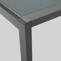 Cape Coral 5pc Aluminum Sofa Set With Cushions - Dark Gray - Christopher Knight Home -Outdoor Garden GUEST 92bf8186 1919 4bcf 9e3a 77f229892e4c