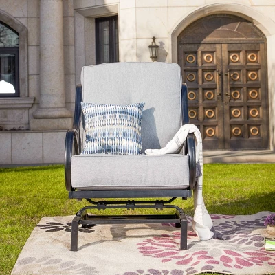 Steel Spring Patio Accent Chair - Lokatse 15 Steel Spring Patio Accent Chair - Lokatse - Image 15