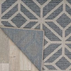 World Rug Gallery Modern Contemporary Geometric Indoor/Outdoor Area Rug -Outdoor Garden GUEST 948d73f7 a0eb 404a 8769 e50bfa5dba17
