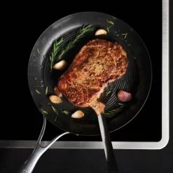 Circulon Next Generation Stainless Steel Twin Pack: 8" & 10.5" Open Frying Pans