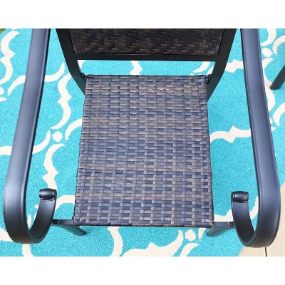 5pc Patio Dining Set With Steel Table & Dining Chairs - Captiva Designs 15 5pc Patio Dining Set With Steel Table & Dining Chairs - Captiva Designs - Image 15