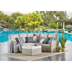 All-Weather Wicker Canaan Outdoor Ottoman Brown - Alaterre Furniture 14 All-Weather Wicker Canaan Outdoor Ottoman Brown - Alaterre Furniture -Outdoor Garden GUEST 9aa215b4 68e1 42ea 8593 cd5e2a984e60