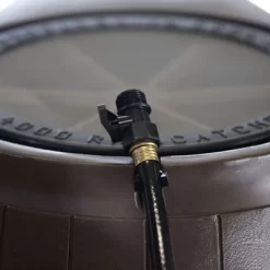 FCMP Outdoor 50-Gallon BPA Free Flat Back Home Rain Catcher Water Storage Collection Barrel For Watering Outdoor Plants & Gardens, Brown (3 Pack) -Outdoor Garden GUEST 9b54b4de c18b 4bb9 a243 4eaa8f409c5a 1