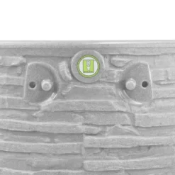 Good Ideas Impressions Riverwalk 50-Gallon Faux Slate Surface Dual Spigot Locations Rain Barrel W/2 Brass Spigots & Screen, Light Granite 6 Good Ideas Impressions Riverwalk 50-Gallon Faux Slate Surface Dual Spigot Locations Rain Barrel W/2 Brass Spigots & Screen, Light Granite -Outdoor Garden GUEST 9eaa99bb 78f4 4715 8221 6b9b353226d8