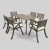 Hermosa 7pc Acacia Dining Set - Christopher Knight Home