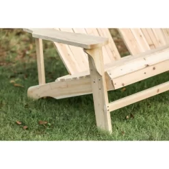 Wood Adirondack Love Seat - Patio Festival -Outdoor Garden GUEST a25dc3a1 5088 43ad 8bd1 f552f55bf6b0