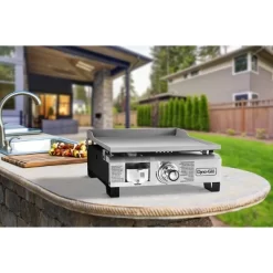 Portable DGL260SNP-D BTU Liquid Propane Gas Griddle - Stainless Steel -Outdoor Garden GUEST a2943518 18a1 4e46 9fe9 a493cbd50c57