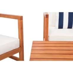 Montez 4pc Living Set With Accent Pillows - Natural/Beige/Navy - Safavieh 10 Montez 4pc Living Set With Accent Pillows - Natural/Beige/Navy - Safavieh -Outdoor Garden GUEST a44cca62 0565 4415 960e 12b98a0db41a