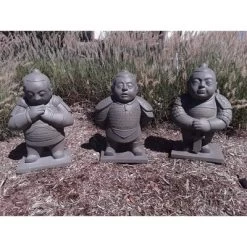 Rosemead Home & Garden 19" Lightweight Concrete Standing Warrior Garden Statue Gray -Outdoor Garden GUEST a5ca234a df80 4857 aa40 d5f2e5a6dc16