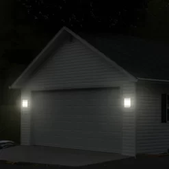 LED Solar Half Moon Wall Light - Techko Maid -Outdoor Garden GUEST a628ee43 7dd2 4741 92cf 471f5141e502