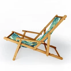 Marta Barragan Camarasa Tropical Leaf On Ornamental Pattern Sling Chair - Deny Designs
