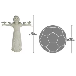 Design Toscano Basking In God's Glory Little Girl Statue: Medium -Outdoor Garden GUEST a8ff44bd 2db7 4eb4 91ab 1900ec0d23e2