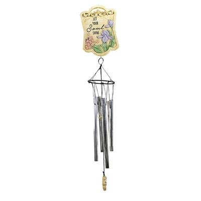 Home & Garden Blossom Windchime - One Windchime 21.5 Inches - Flowers Inspirational - - Polyresin - Multicolored 4 Home & Garden Blossom Windchime - One Windchime 21.5 Inches - Flowers Inspirational - - Polyresin - Multicolored - Image 4