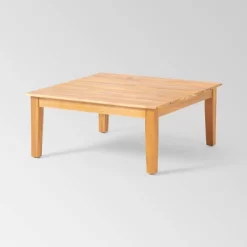 Loft Acacia 4pc Wood Sectional Sofa Set - Christopher Knight Home -Outdoor Garden GUEST acd39004 fab1 4a86 bb5b 2c7fce5a936f