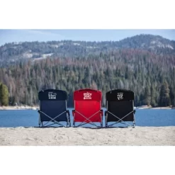 Picnic Time Tranquility Portable Beach Chair - Navy Blue -Outdoor Garden GUEST aec47f96 3e45 4ffd ba70 a063c870b9ba